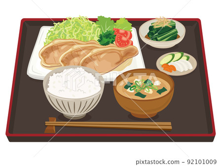 豬肉薑烤套餐連托盤 豬肉薑烤套餐連托盤 92101009