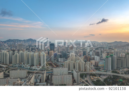 the city scape of the east kowloon 3 May 2022 92101138