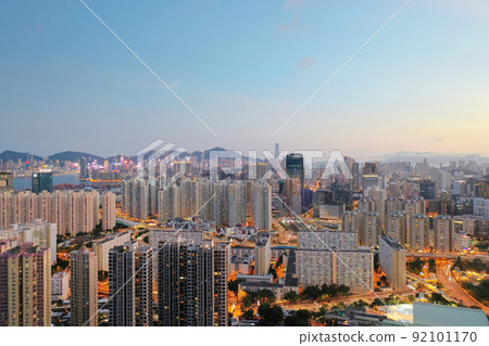the city scape of the east kowloon 3 May 2022 92101170