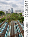 Ruined atmosphere Shinagawa-ku Yashio suspended freight line 92101567