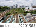 Ruined atmosphere Shinagawa-ku Yashio suspended freight line 92101568