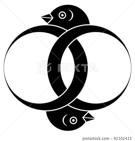 這是一個家族的徽章。它被稱為甘金。 這是一個家族的徽章。它被稱為甘金。 92102415