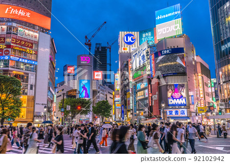 Japan's Tokyo cityscape over 110,000, the highest number ever in Japan ... Unprecedented 7th wave BA.5 Overture of super-explosion of infection = July 16, Shibuya 92102942