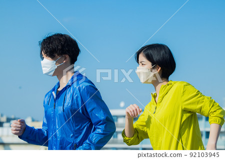 Men's and women's masks for sportswear Men's and women's masks for sportswear 92103945