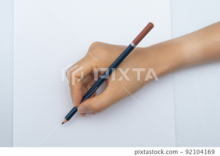 colored pencils of different colors 92104169