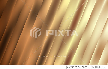 Abstract gold brown stripe light dynamic geometric design modern futuristic technology background texture vector 92104192