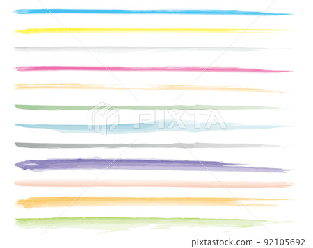 線條，線條，水彩 92105692