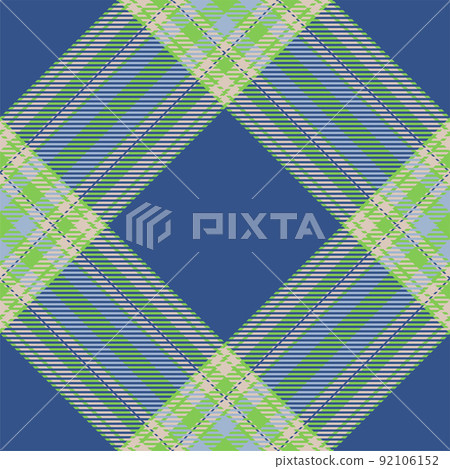 Plaid pattern vector. Check fabric texture. Seamless textile design for clothes, paper print. 92106152