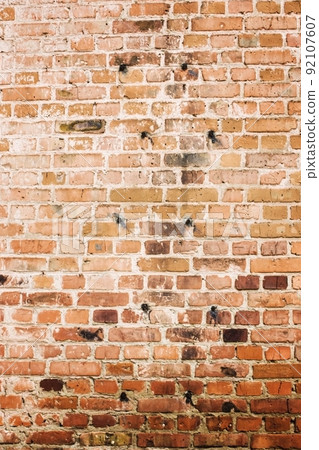 Old brick wall, background and texture. 92107607