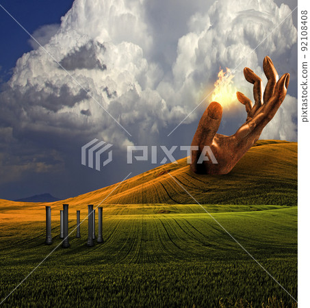 Surreal Landscape 92108408