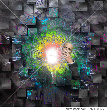 Behind the mask 92108477