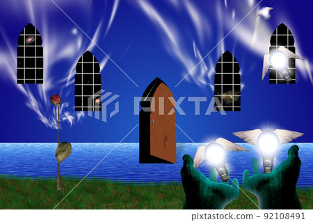 The door to another worlds The door to another worlds 92108491