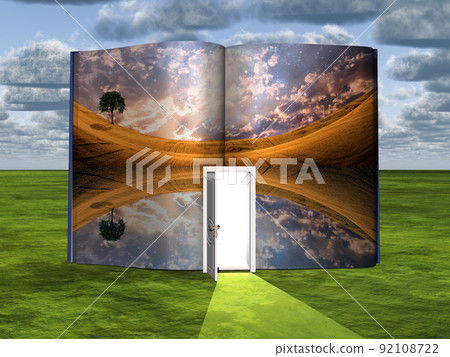 Book of beautiful landscape Book of beautiful landscape 92108722