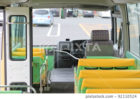 Image of minibus driver's seat Image of minibus driver's seat 92110524
