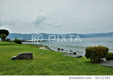 諏訪湖水邊公園 92111565