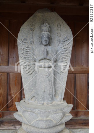 信州伊那高遠寺 建福寺高遠大師 守谷貞治的石佛（西國觀音朝聖） 92112317