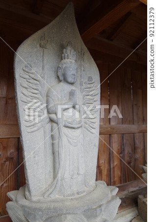 信州伊那高遠寺 建福寺高遠大師 守谷貞治的石佛（西國觀音朝聖） 92112379
