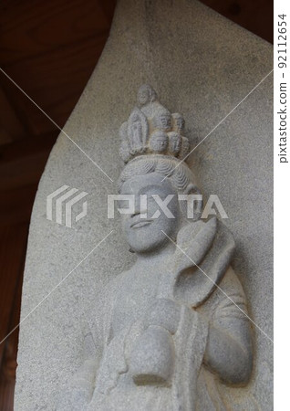 信州伊那高遠寺 建福寺高遠大師 守谷貞治的石佛（西國觀音朝聖） 92112654