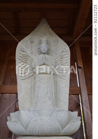 信州伊那高遠寺 建福寺高遠大師 守谷貞治的石佛（西國觀音朝聖） 92112725