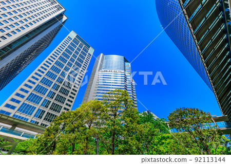 Shinagawa East One Tower and Taiyo Life Shinagawa Building in Shinagawa Grand Commons, a cityscape of Konan, Minato-ku, Tokyo 92113144