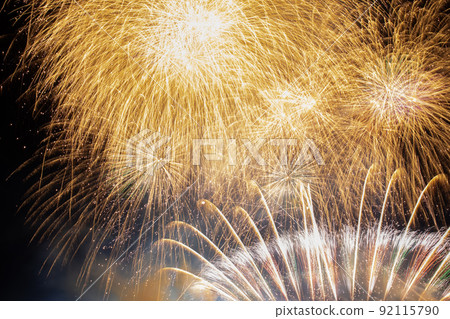 [Echizen Town, Fukui Prefecture, July] Echizen Minato Fireworks Festival Summer Sea Sky 92115790