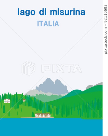 米蘇里納湖 lago di misurina Tre Cime di Lavaredo 白雲巖 米蘇里納湖 lago di misurina Tre Cime di Lavaredo 白雲巖 92116692