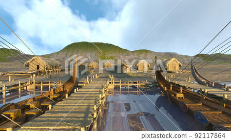 Viking ship Viking ship 92117864
