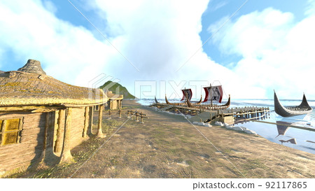 Viking ship Viking ship 92117865