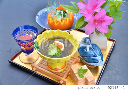 Spring Japanese food appetizer Spring Japanese food appetizer 92118441