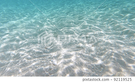 赤島海床上美麗的沙灘海景 92119525