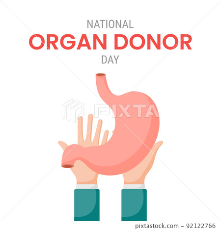 National organ donor day with Stomach 92122766