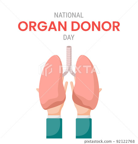 National organ donor day with Lungs 92122768