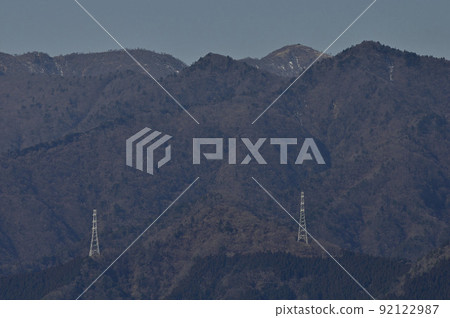 View from the summit of Mt. Hiru in the Sagami Alps of Tanzawa, overlooking Mt. Hiru, the highest peak in Tanzawa View from the summit of Mt. Hiru in the Sagami Alps of Tanzawa, overlooking Mt. Hiru, the highest peak in Tanzawa 92122987