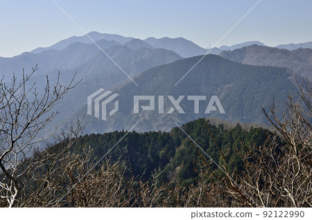 View of Mt. Oyama from Mt. View of Mt. Oyama from Mt. 92122990
