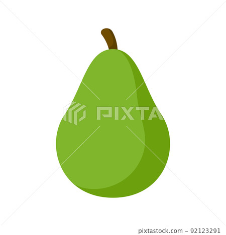 Avocado isolated on white background Avocado isolated on white background 92123291
