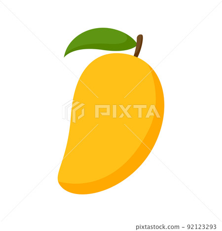 Mango isolated on white background Mango isolated on white background 92123293