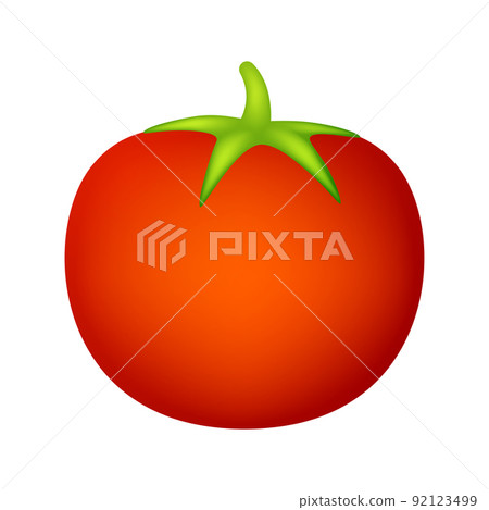Tomato isolated on white background 92123499