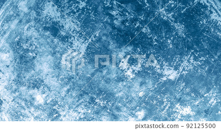 Dirty grunge wallpaper. Vintage old background. Ancient chalk print. Blue grunge texture. Retro grainy splatter. Dirty grunge wallpaper. Vintage old background. Ancient chalk print. Blue grunge texture. Retro grainy splatter. 92125500
