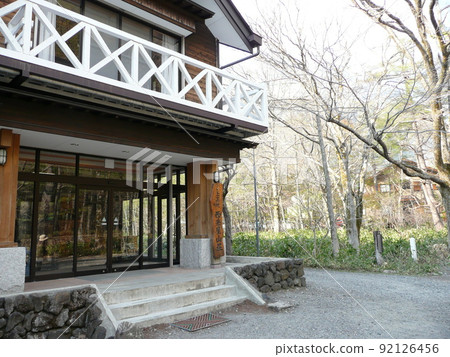 上高地梓川沿岸，西魚山莊 92126456