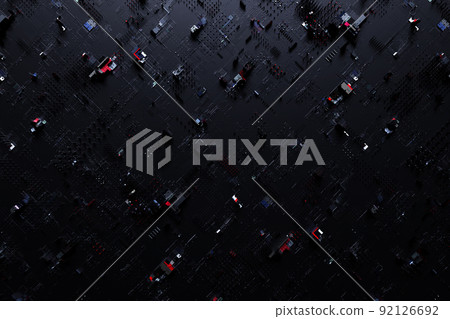 3D illustration Abstract geometric tech pattern. Grunge textured wallpaper. Geometric repeating background for a boy, sports textiles, clothes, wrapping paper. 3D illustration Abstract geometric tech pattern. Grunge textured wallpaper. Geometric repeating background for a boy, sports textiles, clothes, wrapping paper. 92126692
