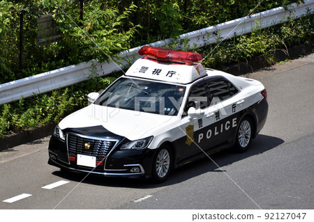 大都會警察局Ooi警察局的警車 92127047