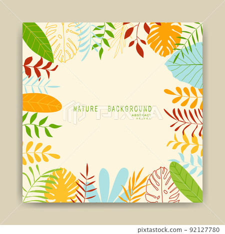 Abstract background various shapes set up. Ideal for cover, poster, business card, flyer,  brochure,magazine first page,social media and other.vector illustration 92127780