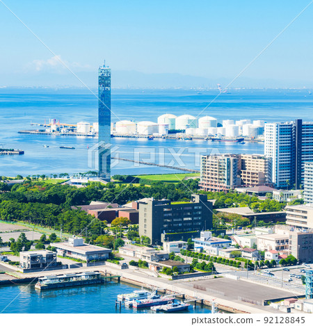 千葉港千葉市海濱【遠眺東京灣】 千葉港千葉市海濱【遠眺東京灣】 92128845