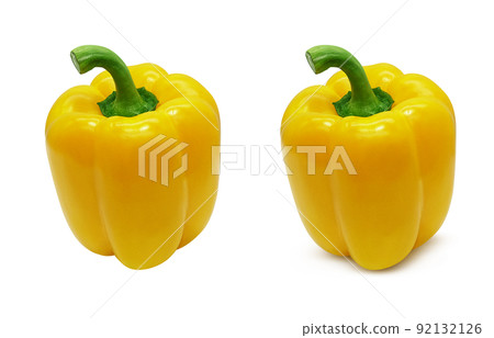 辣椒粉插圖真正的黃色 辣椒粉插圖真正的黃色 92132126