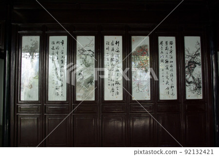 Suzhou Classical Gardens of Suzhou, China A view of the garden Suzhou Classical Gardens World Heritage Chinese garden 92132421