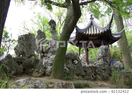 Suzhou Classical Gardens of Suzhou, China A view of the garden Suzhou Classical Gardens World Heritage Chinese garden 92132422