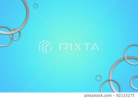 Background material countless rings Background material countless rings 92133275