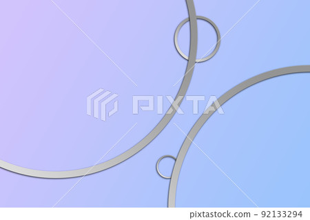 Background material countless rings Background material countless rings 92133294