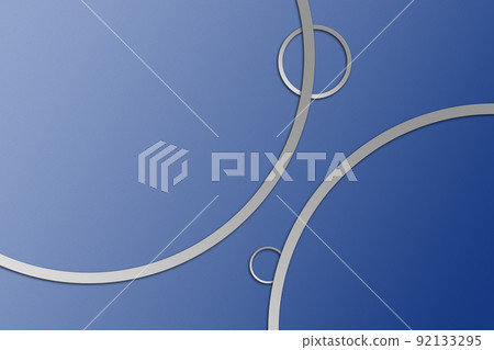 Background material countless rings Background material countless rings 92133295