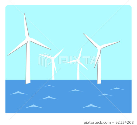 Offshore wind power generation 92134208